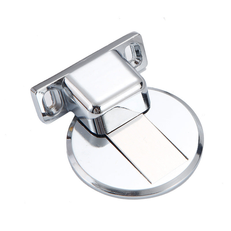 Punch-free Stainless Steel Strong Magnetic Floor Suction Bedroom Door Stop - HAUSSLYON