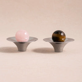 Boutons MALBAIE VidaXL de couleur neutre, finition lisse, conçus pour meubles et projets de bricolage.