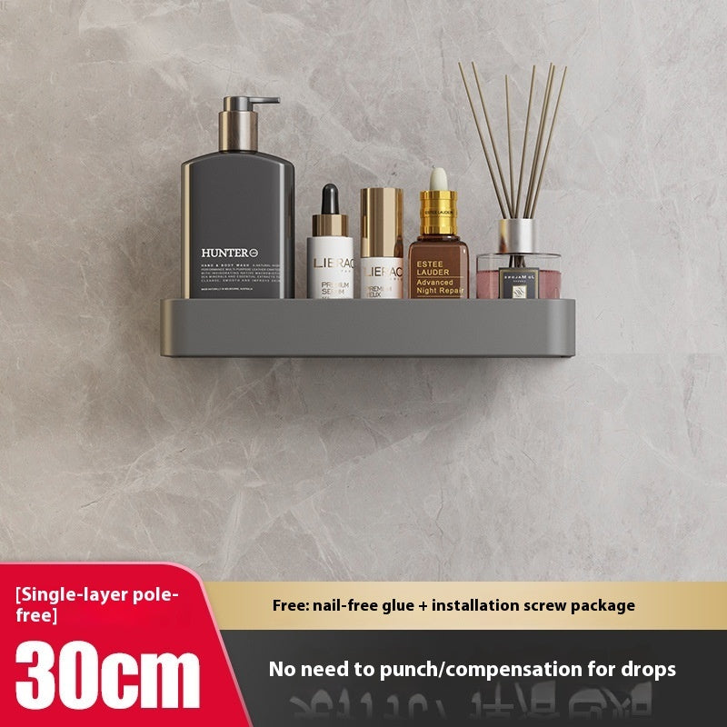 Punch-free Bathroom Storage Rack Bathroom Wall-mounted Storage Rack - HAUSSLYON