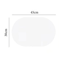 Set de table VidaXL en tissu imprimé avec motifs colorés, idéal pour protéger et décorer la table.