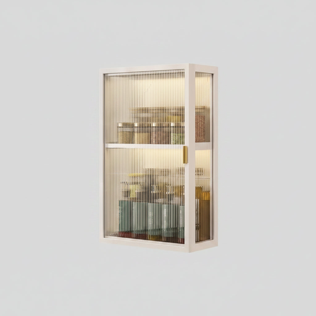 Rack Bathroom Light Luxury Cosmetics Storage Cabinet - HAUSSLYON