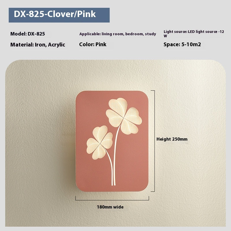 Bedroom Bedside Cream Style Balcony Aisle Wall Lamp - HAUSSLYON