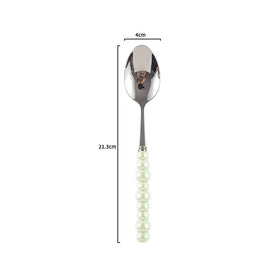 Couvert Athenes VidaXL, ensemble de couverts en acier inoxydable avec poignées élégantes, pour un service de table sophistiqué.