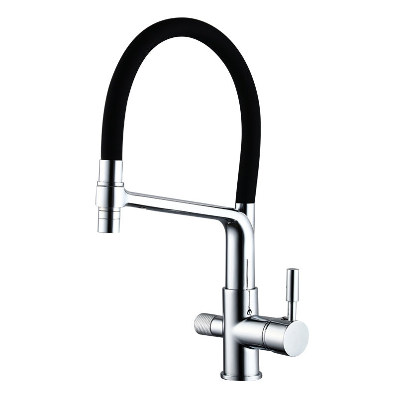 Copper Three-in-one Faucet Household - HAUSSLYON