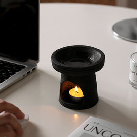 Lumières pour brûleur d'aromathérapie en céramique de style rétro RENFAN, décoratives et idéales pour l'ambiance.