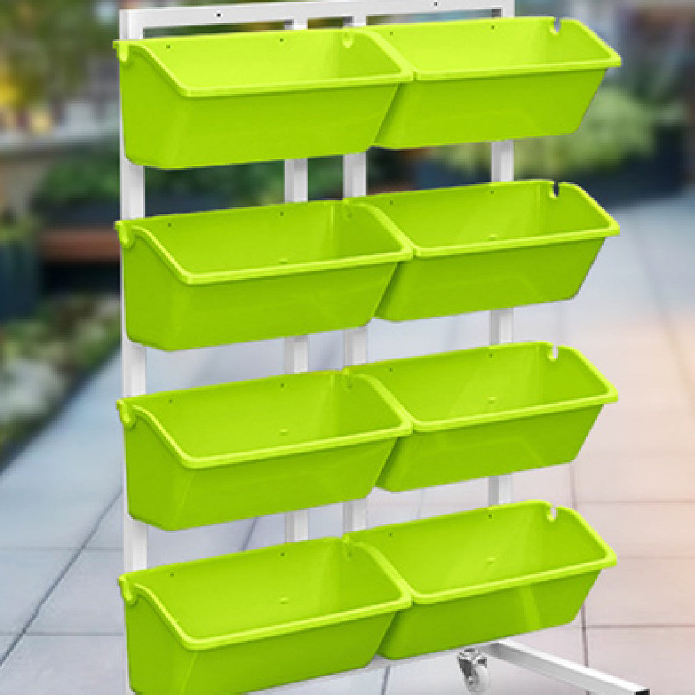 Balcony Planting Basin Hanging Jardiniere Combination Rectangular - HAUSSLYON