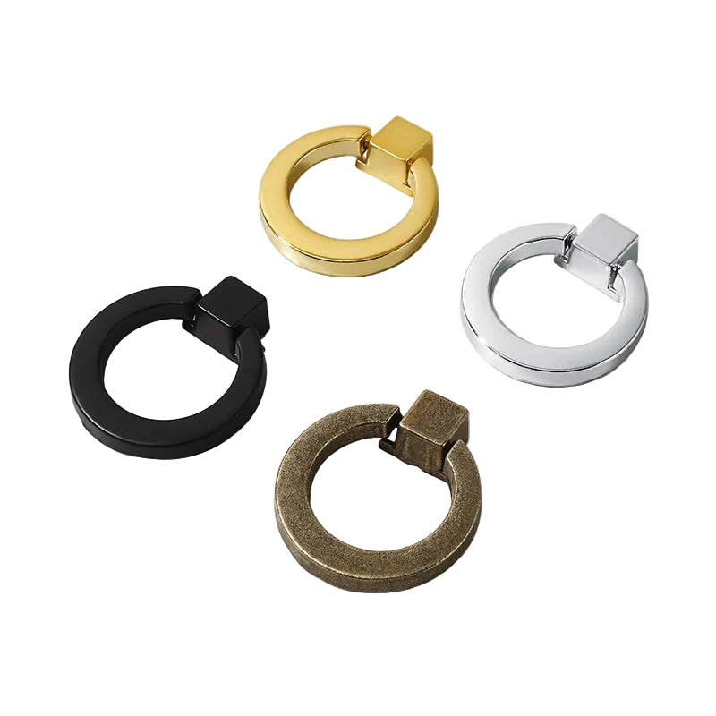 European-style Minimalist Vintage Single-hole Pull Ring Handle - HAUSSLYON
