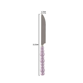 Couvert en acier inoxydable VidaXL Athenes, ensemble de 0 pièces avec fourchette, couteau et cuillère, finition élégante et moderne