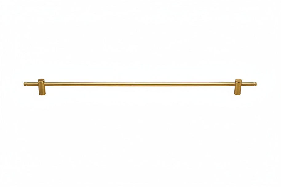 Poignées VidaXL Olympe de style moderne, en métal noir, pour meubles ou portes, avec finition élégante.