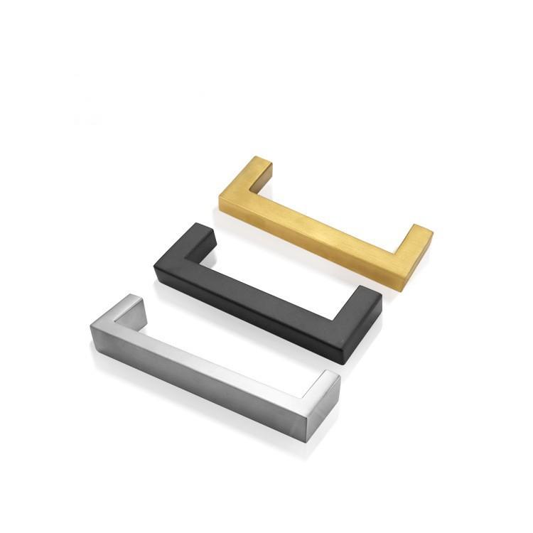 Stainless Steel Square Pipe Door Handle - HAUSSLYON
