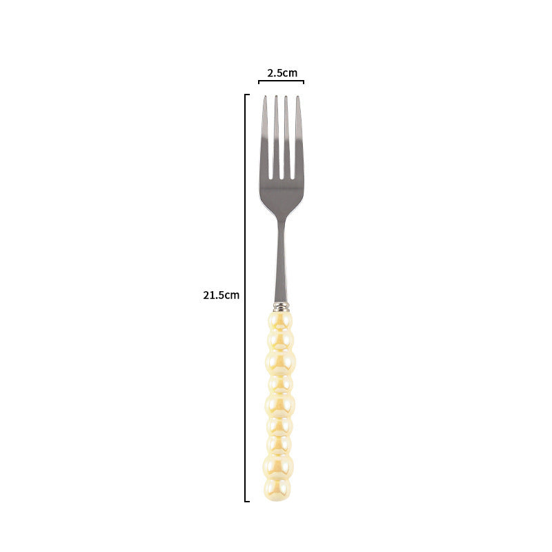 Couverts VidaXL Athenes en acier inoxydable, comprenant fourchette, couteau et cuillère, élégants et modernes pour la table.
