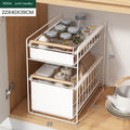 Kitchen Sink Rack Cabinet Layer - HAUSSLYON
