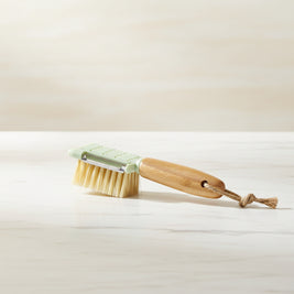 Pure Wood Fruit And Vegetable Brush Stainless Steel Grater - HAUSSLYON