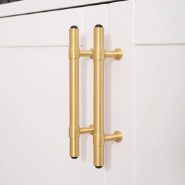 Poignées et boutons Cheverny VidaXL en métal, finition élégante pour meubles et armoires, design classique et robuste.