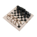 Light Luxury Modern Creative Marble Metal Jiugongge Chessboard Ornaments - HAUSSLYON