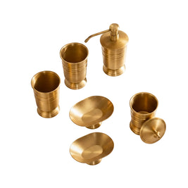 Bronze Bathroom Accessories Set - HAUSSLYON