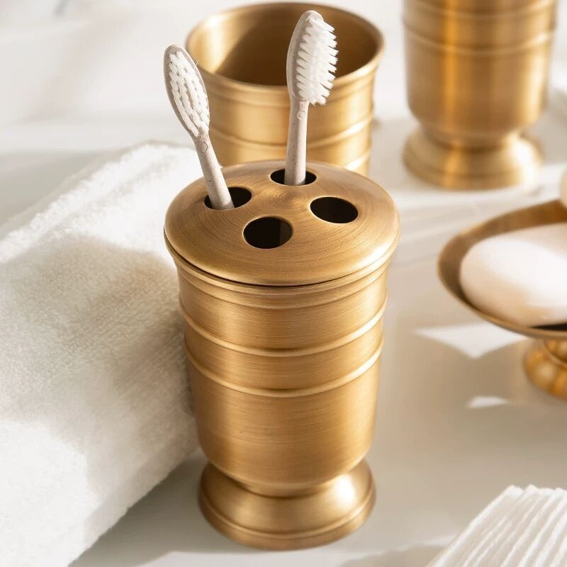 Ensemble d'accessoires Monaco VidaXL, 6 pièces, décor élégant pour intérieur, comprenant divers objets décoratifs.