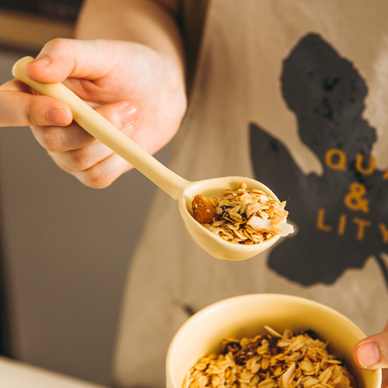 Cute Good-looking Creative Ceramic Household Eating Long Spoon - HAUSSLYON