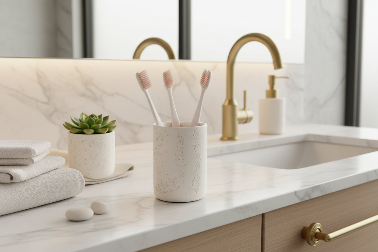 Accessoires de salle de bain VidaXL Valence II, porte-serviettes et porte-papier en acier inoxydable, design moderne pour salle de bain.