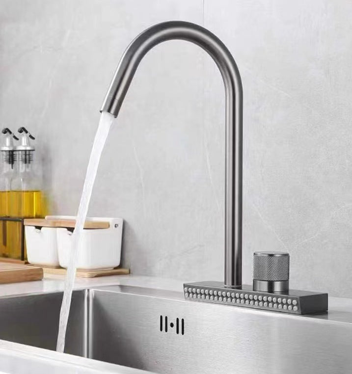 Kitchen Faucet Universal Rotation Single Hole - HAUSSLYON