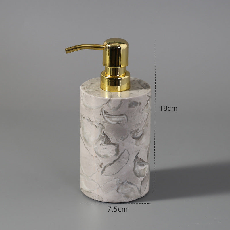 Bathroom Toilet Set  Marble Bathroom Set Hotel Model Room Home Furnishing - HAUSSLYON