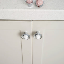 Boutons Malbaie VidaXL, boutons décoratifs en bois naturel, surface lisse et arrondie, pour meubles ou projets de bricolage.