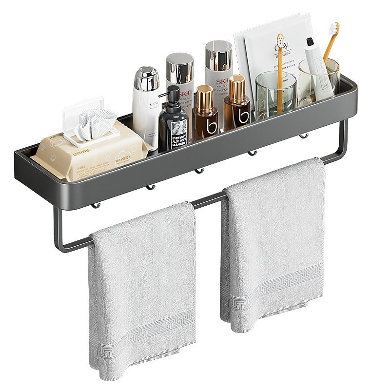 Punch-free Bathroom Storage Rack Bathroom Wall-mounted Storage Rack - HAUSSLYON