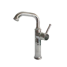 Robinet de salle de bain Hauslyon Carleton, finition élégante, avec poignées pour contrôle de l'eau, installé dans une salle de bain.