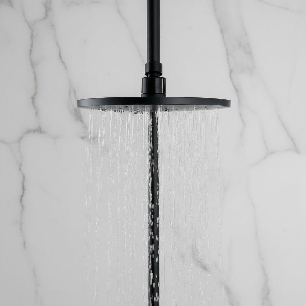 New Black Shower Shower Set Home Copper - HAUSSLYON