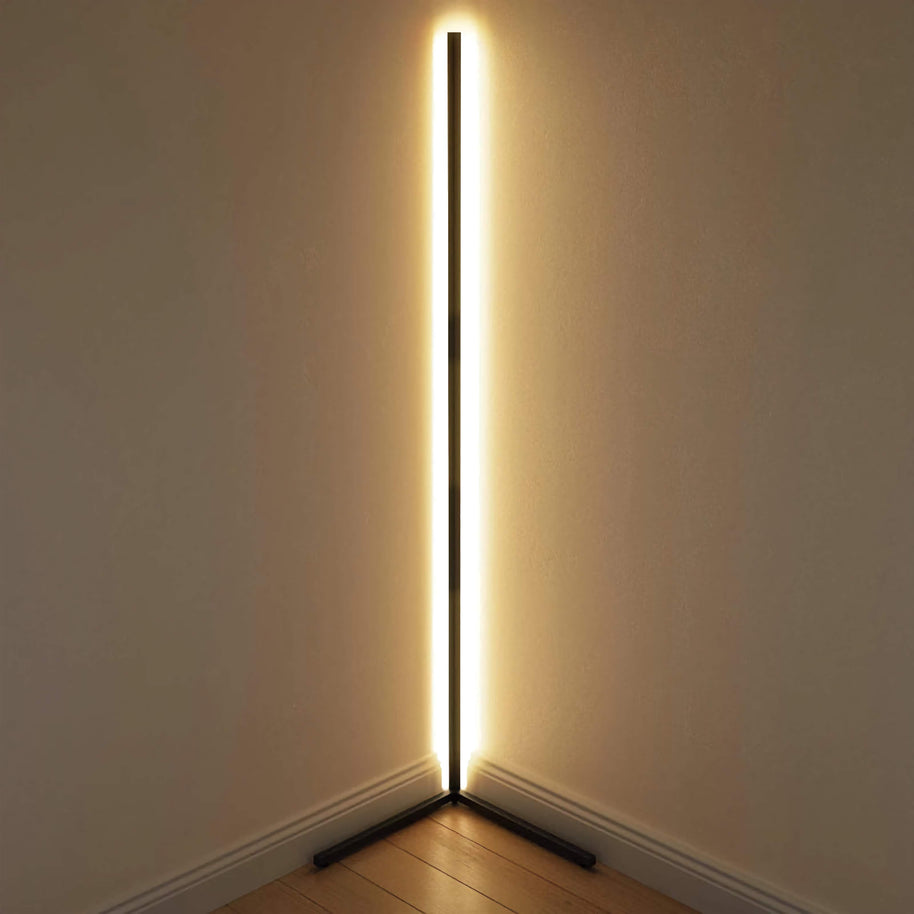 Lampadaire Berlin VidaXL avec abat-jour blanc chaud, design moderne pour intérieur, éclairage doux et élégant.