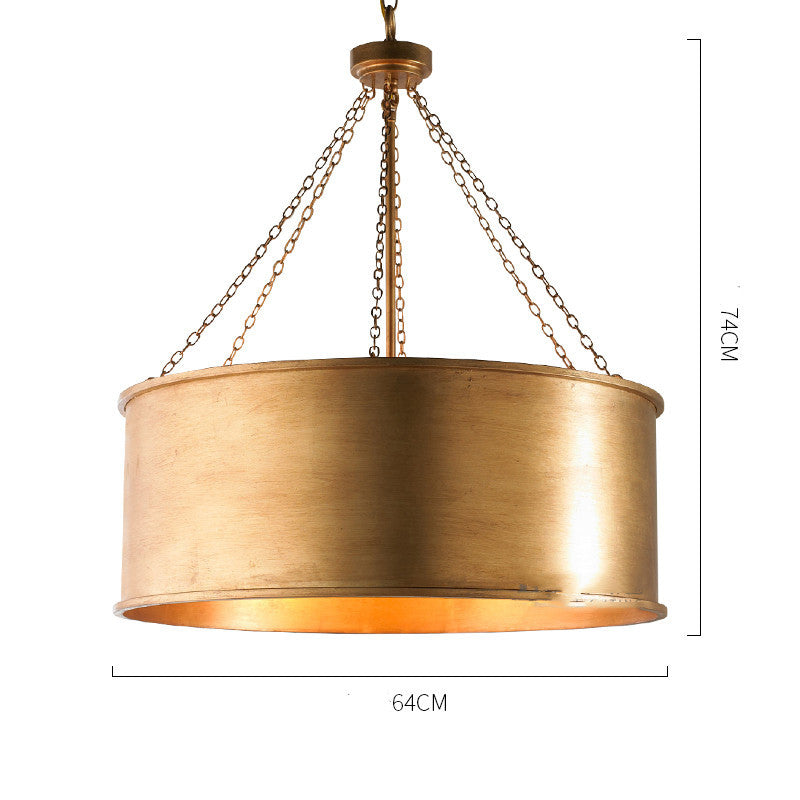 Lustre FES jaune de VidaXL, éclairage suspendu moderne, dimensions 48x58cm, décoration intérieure élégante.