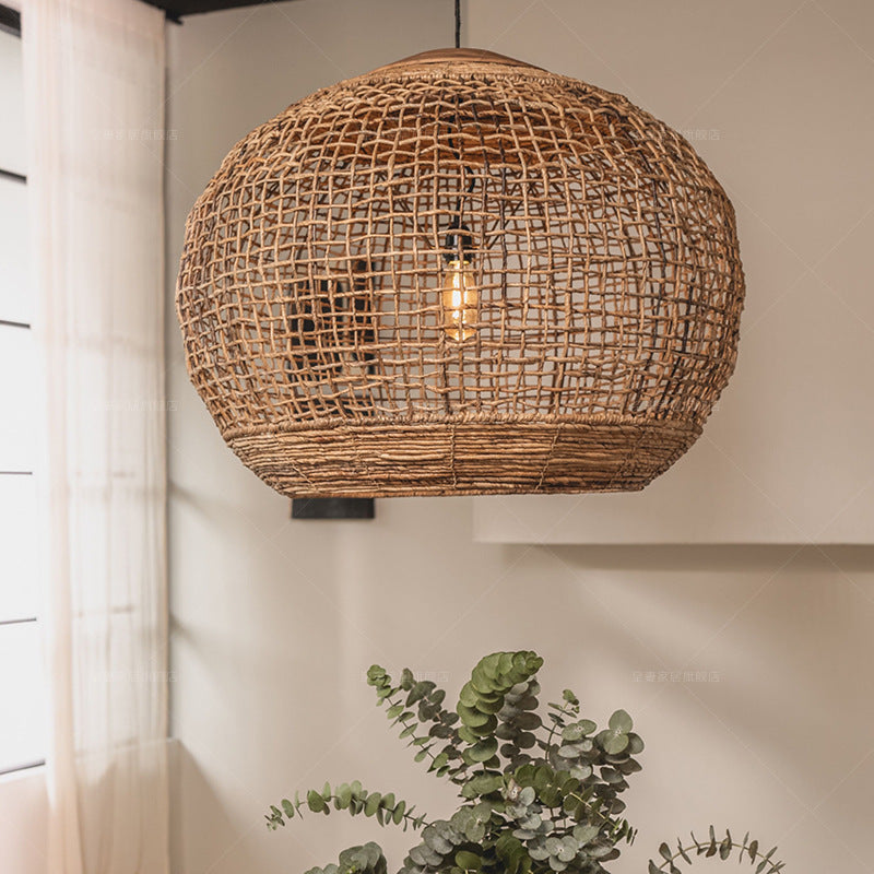 Lustre Kyoto VidaXL, diamètre 45cm, design moderne avec abat-jour blanc, suspendu pour salon ou salle à manger.