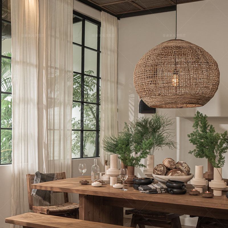 Lustre Kyoto de VidaXL avec diamètre de 45 cm, design moderne et élégant pour éclairage intérieur.