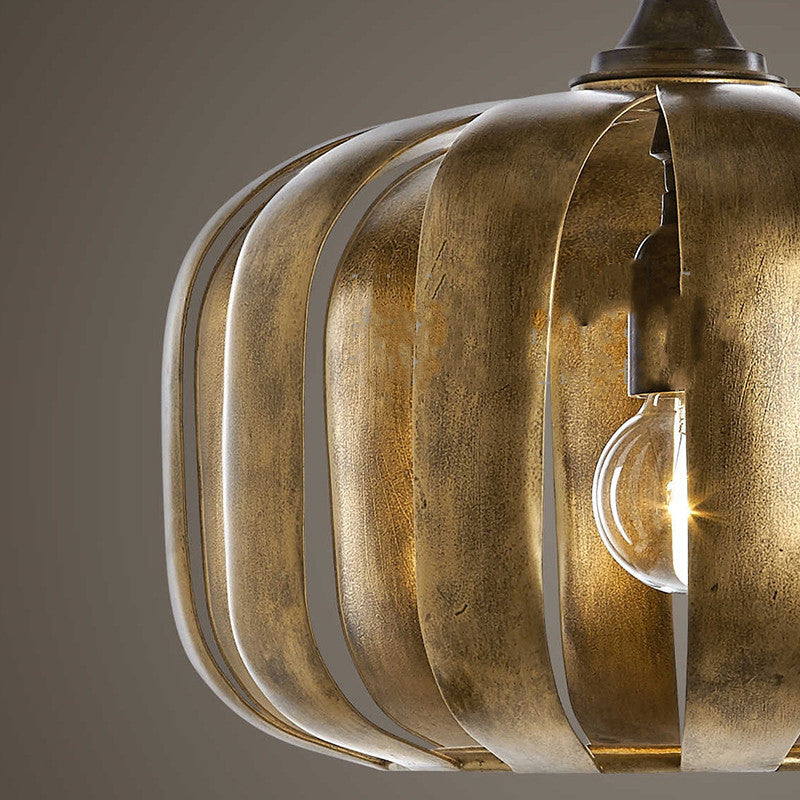 Lustre Louxor VidaXL avec design élégant, petite taille, en verre et métal, pour éclairage intérieur moderne.