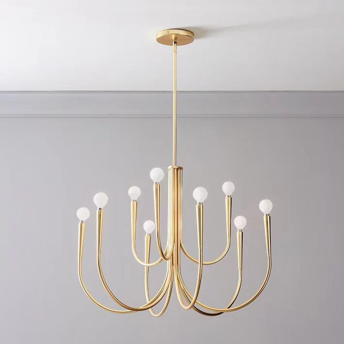 Lustre noir Turin de VidaXL avec design moderne, suspendu, idéal pour éclairer un espace intérieur élégant.