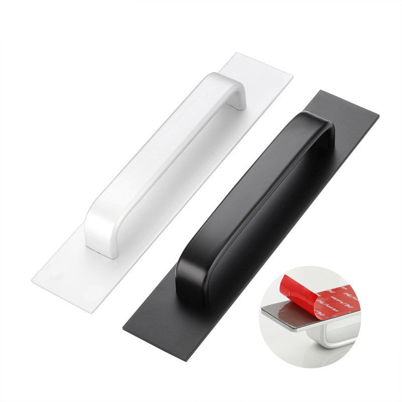 Poignée de porte Varennes noire à visser de la marque VidaXL, design simple et élégante pour porte intérieure.
