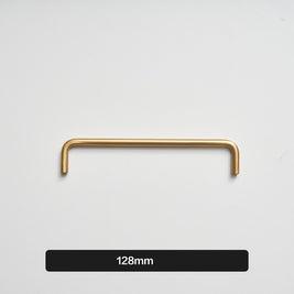 Modern Minimalist Pure Copper Vintage Golden Long Handle - HAUSSLYON