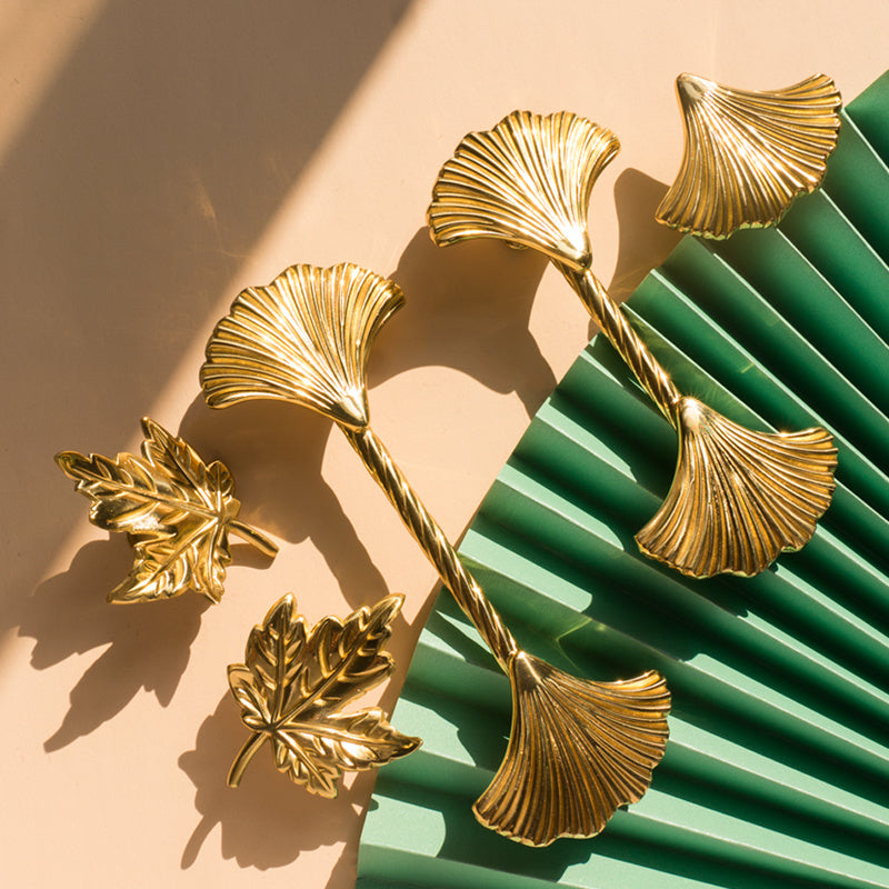 Poignées et boutons Hainan VidaXL, boutons dorés élégants pour meubles ou décoration intérieure.