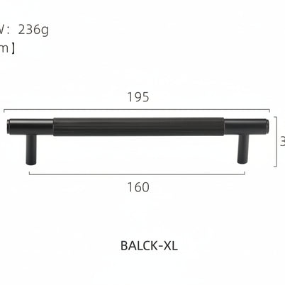 Poignées et boutons Harlem gris de VidaXL, détail en métal pour meubles et décoration intérieure.