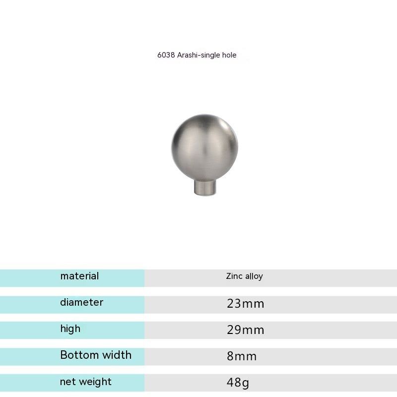 Poignées et boutons Kassel gris de VidaXL, design moderne pour meubles en bois ou en métal.