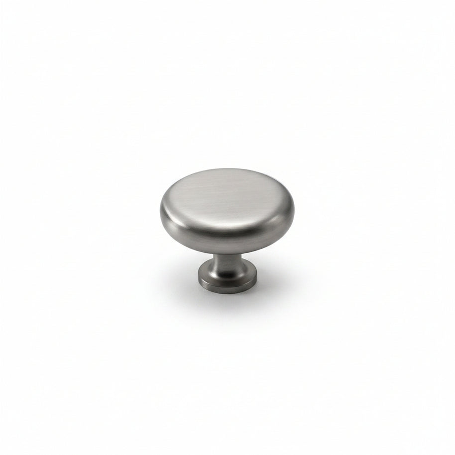 Poignées et boutons Kassel gris de VidaXL, design simple et moderne pour meubles ou portes.