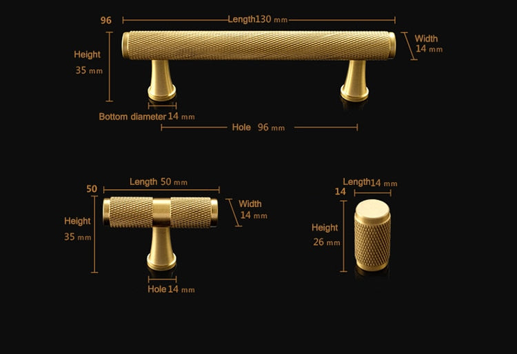 Poignées et boutons New York de VidaXL, ensemble de poignées en style moderne pour meubles, avec bouton en métal.