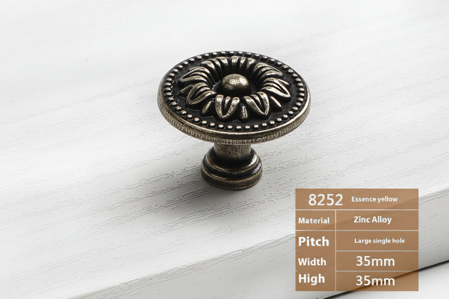 Poignées et boutons Noirtier VidaXL, petit bouton noir en métal pour mobilier ou décoration intérieure.