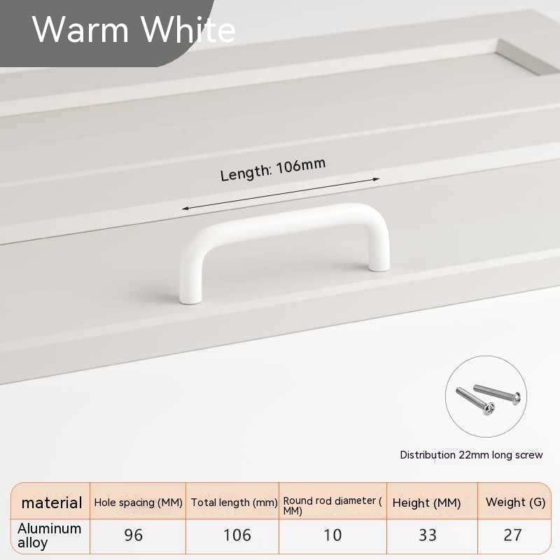 Poignées et boutons VidaXL Onolulu orange de 96 mm, design moderne pour meubles avec centre à centre visible.