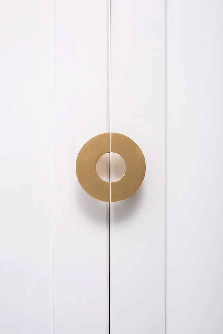 Poignées et boutons Pearl de VidaXL en finition or, design élégant pour meubles et armoires.