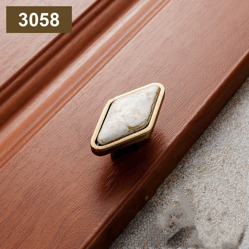 Poignées et boutons Rochelle VidaXL, ensemble de 128 mm avec fixation centrée, en métal pour meubles modernes.