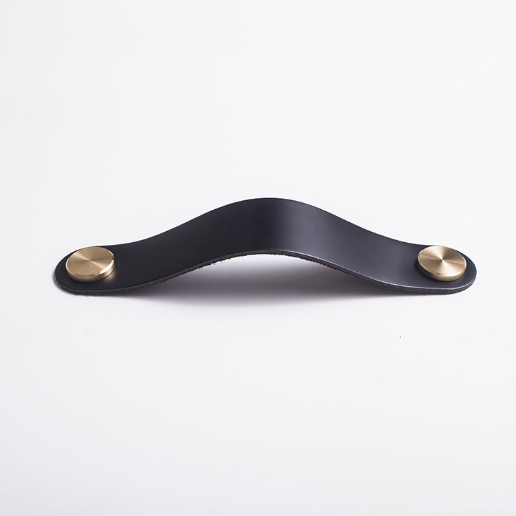 Poignées et boutons Turin noir de VidaXL, 128 mm, pour meubles, finition élégante et moderne.