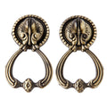 Popular zinc alloy antique cabinet door drawer handle - HAUSSLYON
