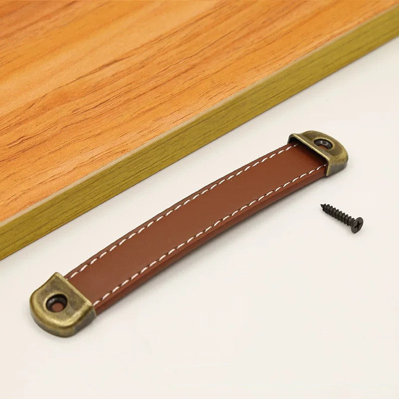 Poignées Roanne VidaXL en noir, style moderne, pour meubles, avec finition élégante et design robuste visible sur l'image.