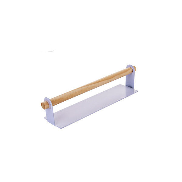 Porte-essuie-tout blanc VidaXL Incheon, design simple et pratique pour la cuisine.